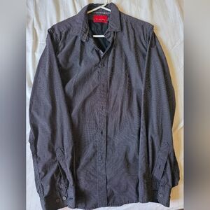 Cactus Men's Dark Gray Button-Down Shirt
